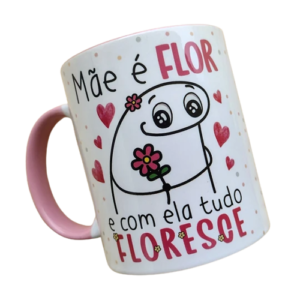 Caneca Porcelana Colorida 325ml