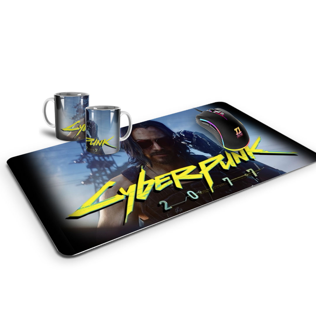 Kit Personalizado Free Fire Porta Copo + Caneca + Mouse Pad